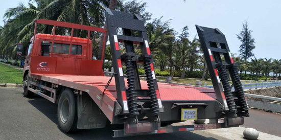 【國五】楚風(fēng)單橋挖機(jī)平板車