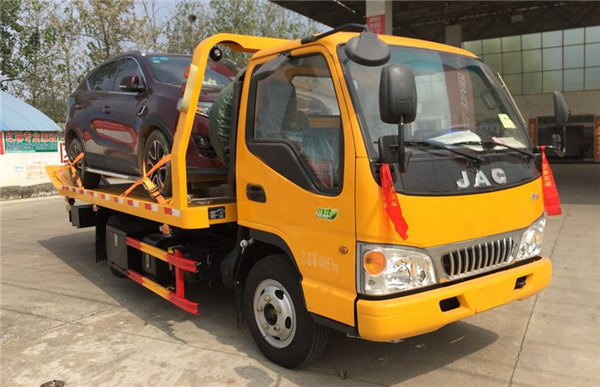 江淮康鈴一拖二藍牌清障車