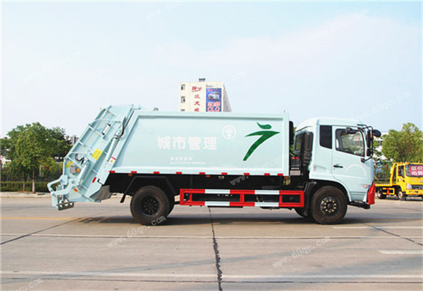 東風天錦壓縮式垃圾車